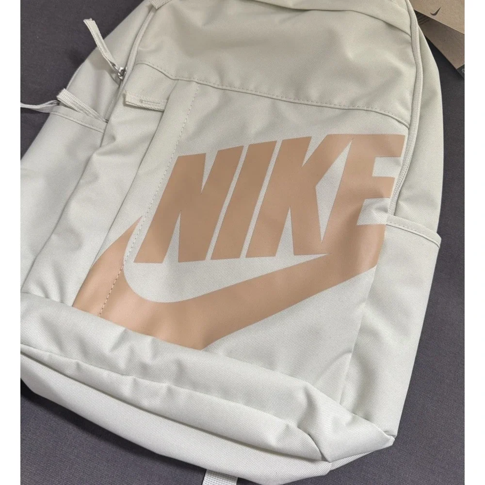 NIKE Elemental 21L School Backpack Travel Bag Mint Gold‎ Men's *NEW* DD0559-020